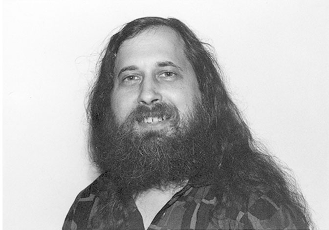 Richard M. Stallman (photo: http://www.stallman.org).
